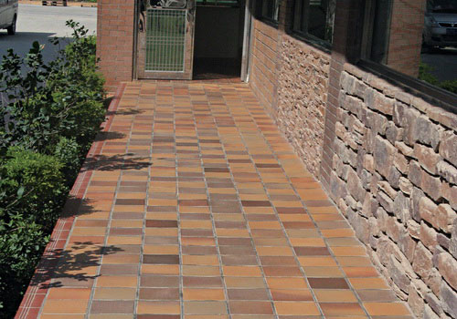 Tinuku Store Traditional Terracotta Floor Tiles Clay Natural