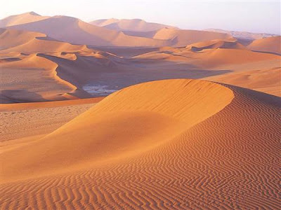 Images sand dunes in the desert