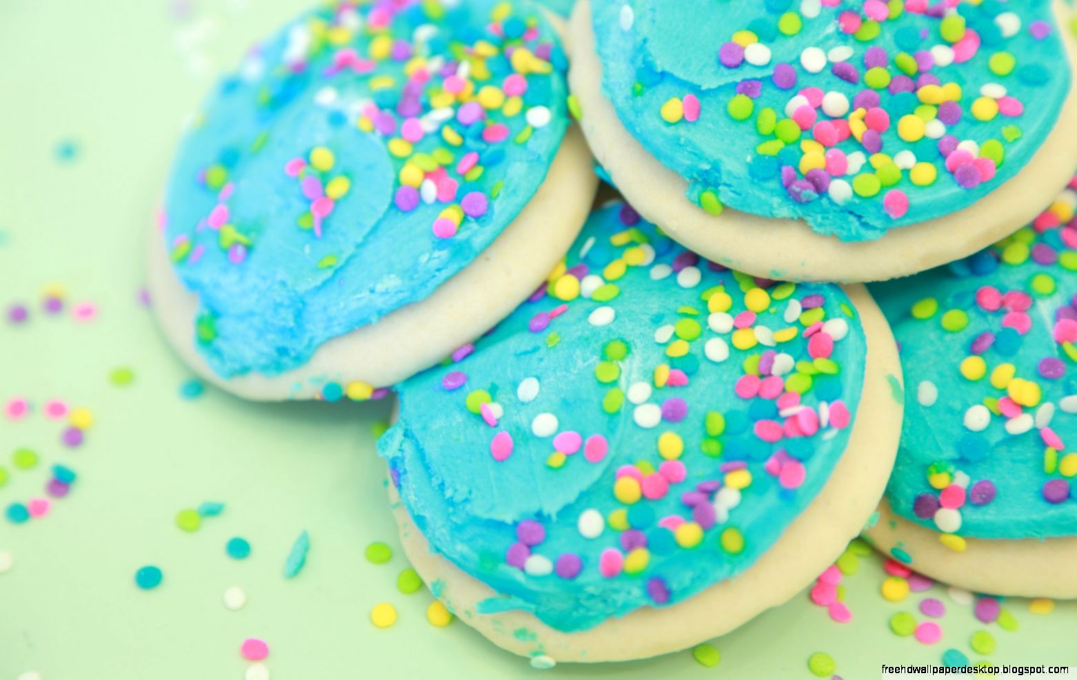 Soft Sweet Sugar Cookies HD desktop wallpaper  High Definition