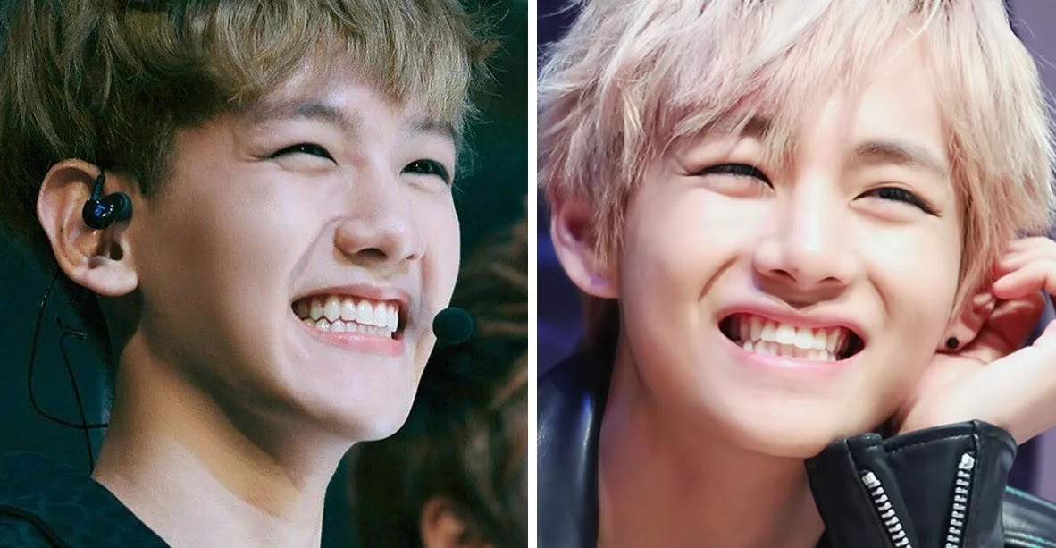 Baekhyun EXO dan V BTS Menurut Penggemar, Inilah Idola K-Pop Yang Wajahnya Sangat Mirip