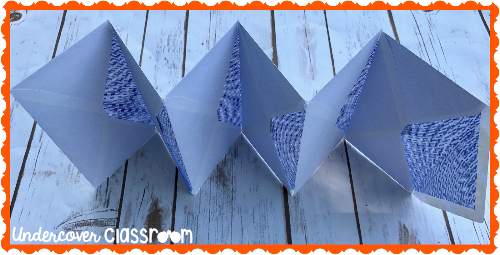 Accordion Envelope Books Undercover Classroom