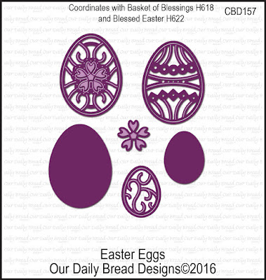 Our Daily Bread Designs Custom Easter Eggs Dies