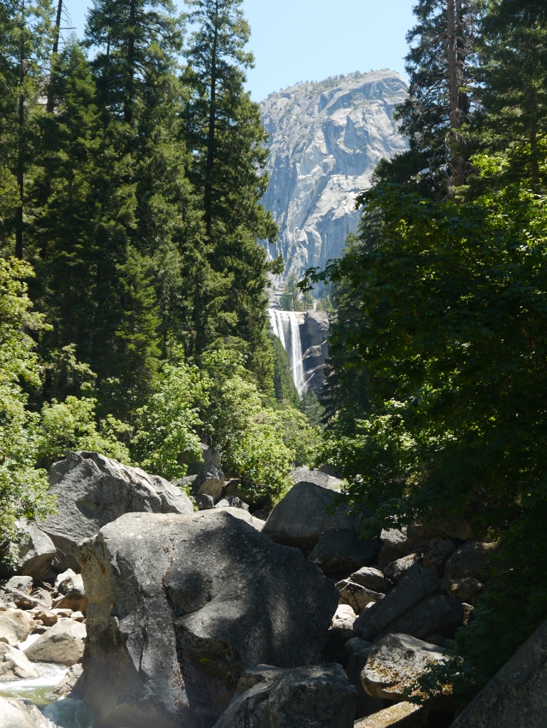 Yosemite Valley Nevada Falls Californie 