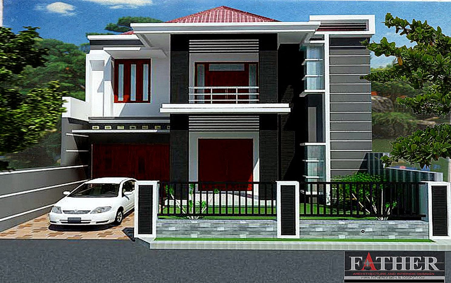 Kumpulan Desain Rumah Bali Minimalis 2 Lantai Kumpulan Desain Rumah