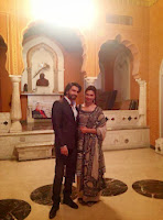 Ranveer and Deepika Padukone at Jaipur to Promote Ram-leela 