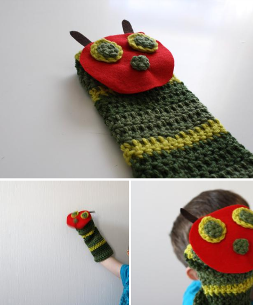 itmom The Very Hungry Caterpillar Puppet Tutorial