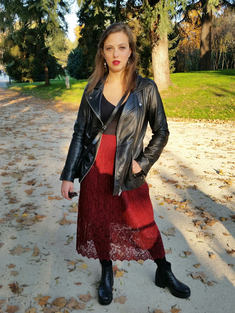 http://elisiroflife.blogspot.com Lace, Leather & Autumn Colors
