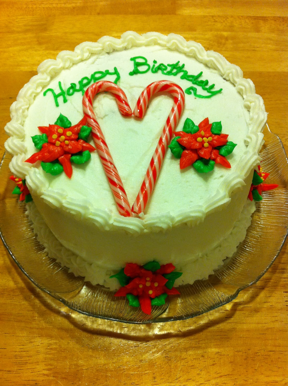 The Fairy Cake Mother: Christmas Birthday Cake