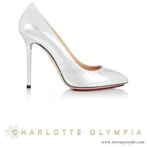 Princess Sofia wore CHARLOTTE OLYMPIA Pumps