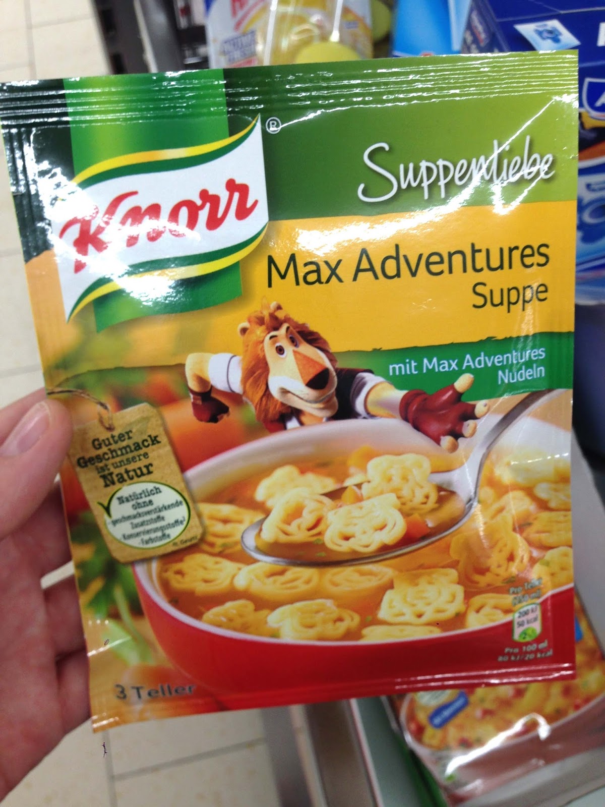 Nein, meine Suppe ess’ ich nicht!