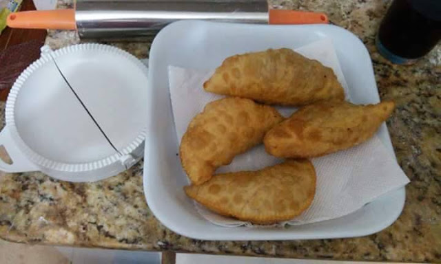 Receita de Pastel de feira Receita de Pastéis de feira