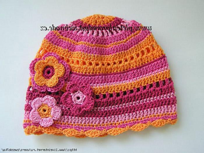 Как украсить вязаную шапку?  How to decorate a crochet & knitted cap?