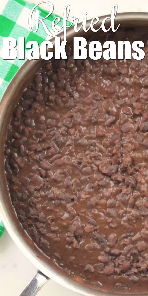 Homemade Refried Black Beans Serena Bakes Simply From Scratch