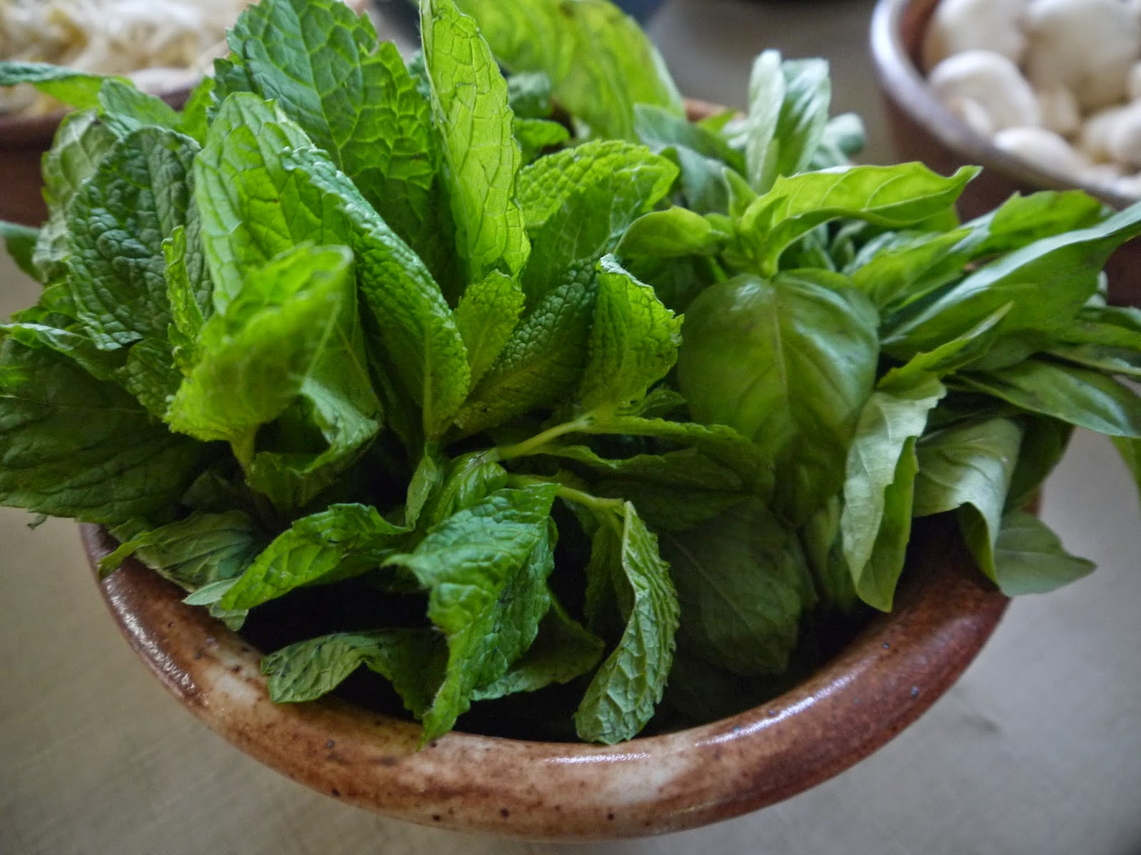 Thai Rice Noodle Cabbage Salad with Kaffir lime Chili Dressing