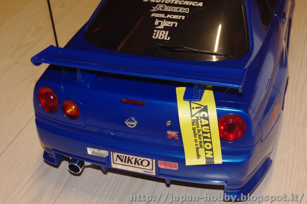 nikko nissan skyline gtr r34