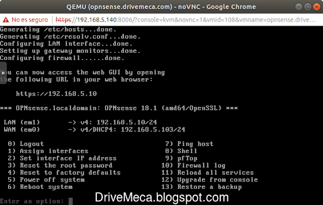 Se recarga la pantalla de inicio de consola Se recarga la pantalla de inicio de consola