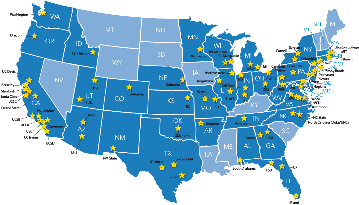 Choose Your Sports Camp by State