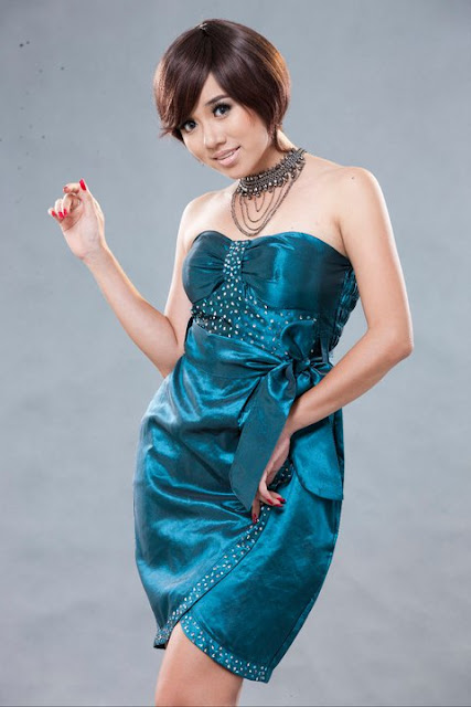 Model Ei Phyo Cherry Beautiful In Mini Dress Asian Girls Photos