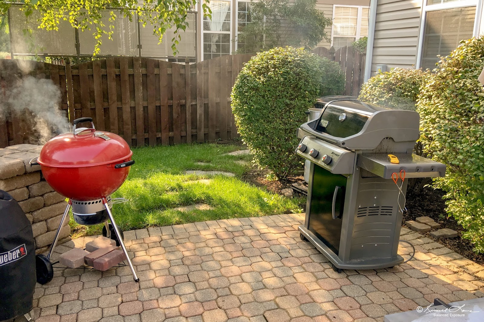 Russ' Culinary Adventures Chicken Thighs on The 22.5" er Kettle and Chicken Legs on the