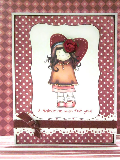 Polkadoodles Crafting Challenge: Week 6 - Quick &amp; Simple Valentines