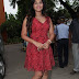 Telugu Actress Anjali Hot Legs Show Stills In Short Red Mini Skirt