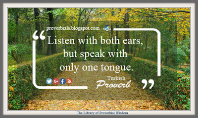 Saying about Listening