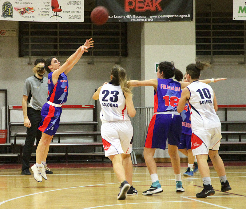 Basket Sole Libertas Bologna Basket Sole Fulmine Rosa, il box score