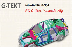 Lowongan Kerja PT. G-TEKT Indonesia Manufacturing Karawang Lowongan Kerja PT. G-TEKT Indonesia Manufacturing Karawang