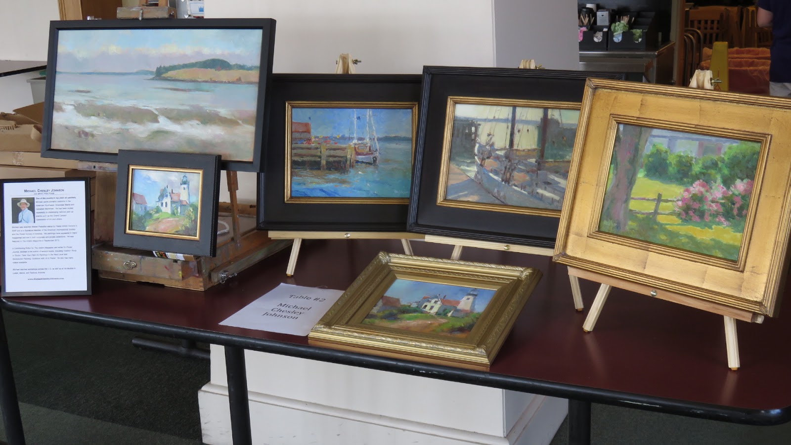 A Plein Air Painter's Blog Michael Chesley Johnson Castine Plein Air