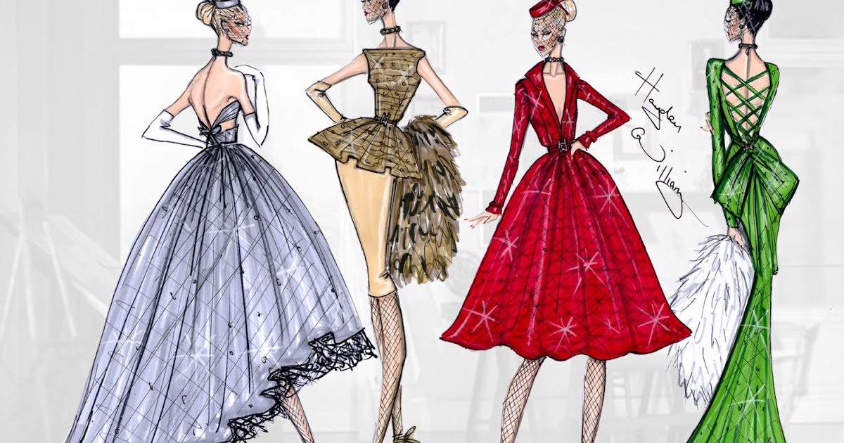 Hayden Williams Fashion Illustrations: Hayden Williams Haute Couture ...