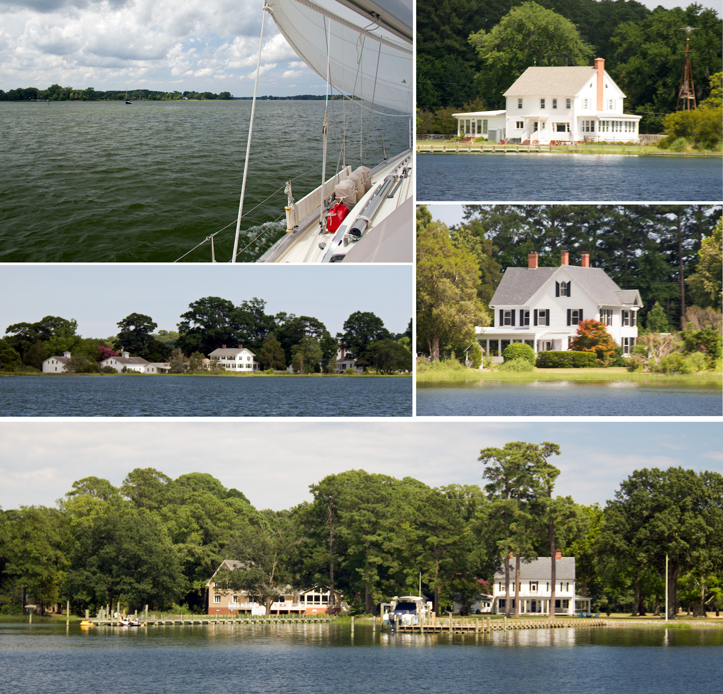 Exploring the World in 'Blue Velvet of Sark' East River Mobjack Bay VA USA