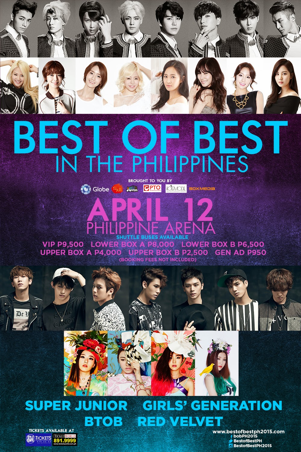 Best of Best Kpop Concert Slated at the Philippine Arena AlexBamin3D