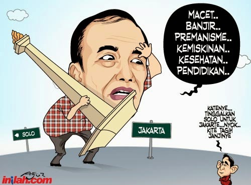 Gambar Karikatur Jokowi Capres Lucu Kartun Politik 