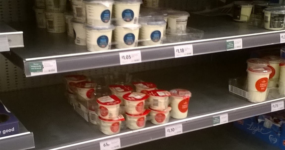 Small Treasures Empty Shelves and Bargain Meat