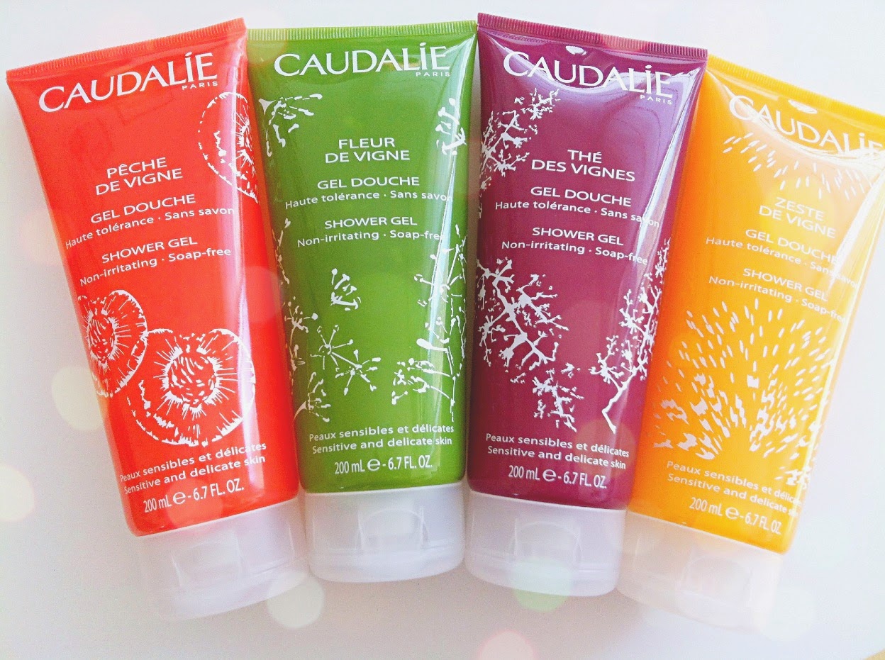 TwinsChoice Caudalie shower gels