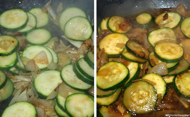 Calabacín en la sartén HortoGourmet