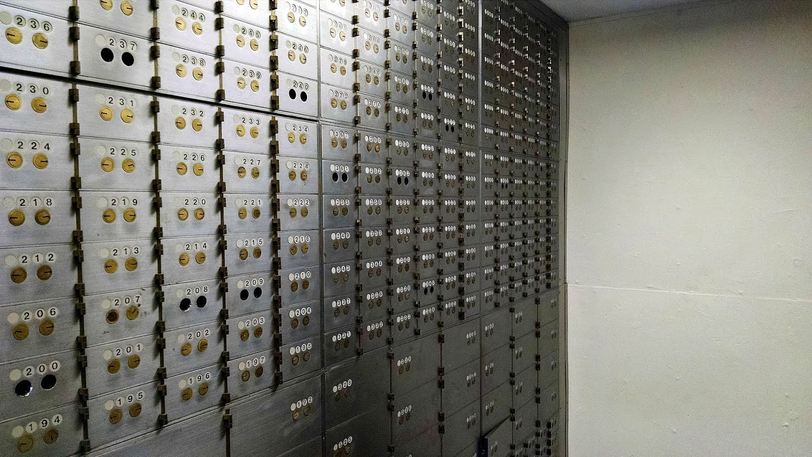 Safe Deposit Box Las Vegas Box Choices