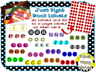 Classroom Library Labels ~ Planet Happy Smiles