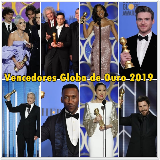 Vencedores Golden Globe (Globo de Ouro) 2019