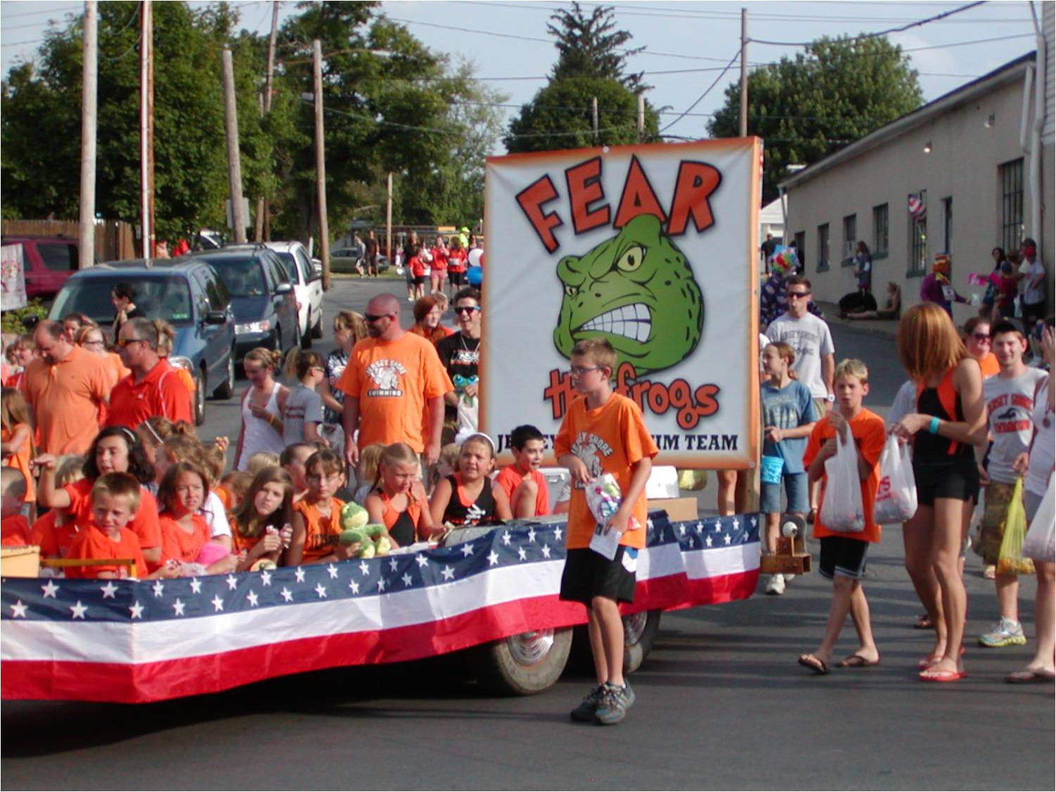 Jersey Shore (PA) Swim Jersey Shore Swimmers Show Team Pride in Town