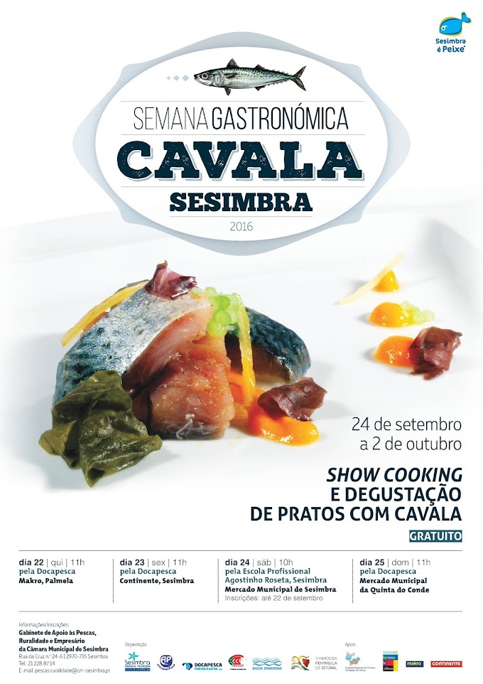 SEMANA GASTRONÓMICA DA CAVALA EM SESIMBRA!