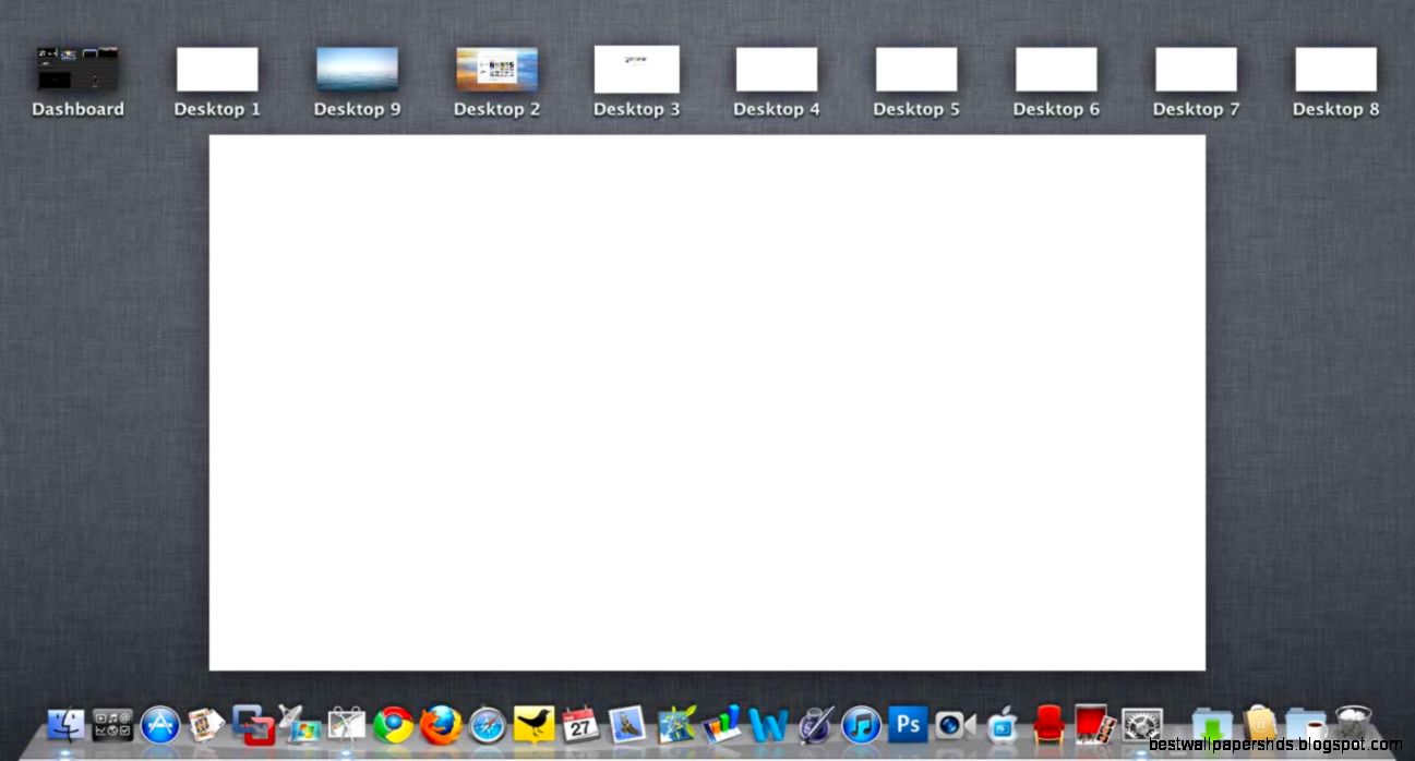 OS X Lion Fix Blank Wallpaper in Spaces