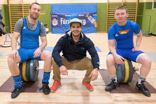 Markus, Pascal und Sebastian nach dem Wettkampf gegen Donaueschingen