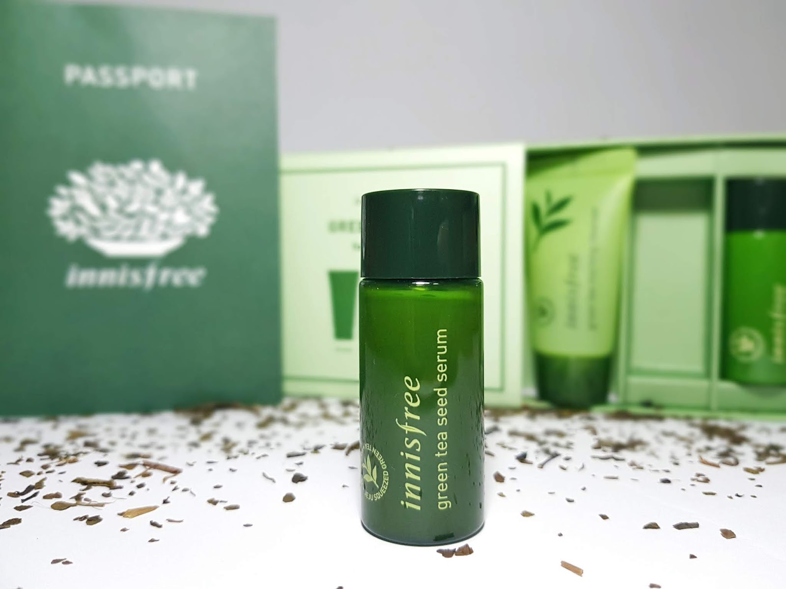 [REVIEW] INNISFREE GREEN TEA KIT FOR MORNING (MORNING CLEANSER, GREEN