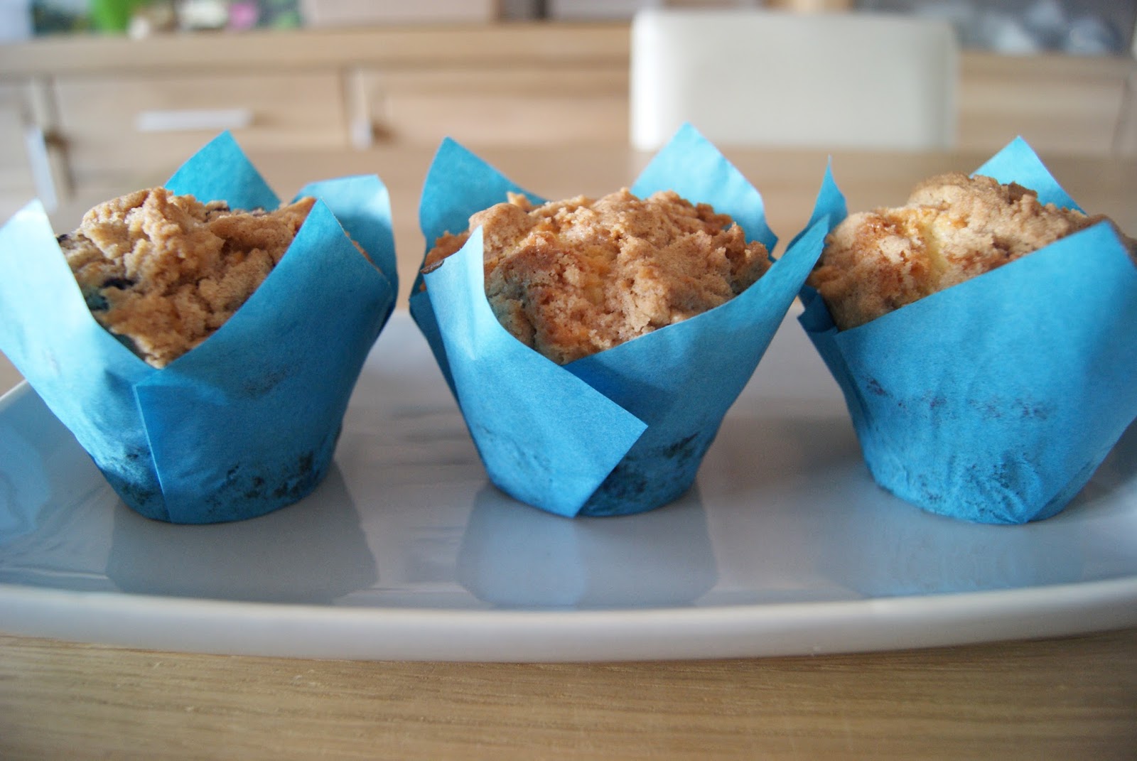 biscuit and buttercream: Blaubeermuffins mit Zimtstreuseln