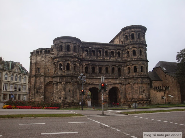 Patrimônios da Humanidade pela UNESCO - conjunto de resquícios romanos em Trier, a cidade mais antiga da Alemanha