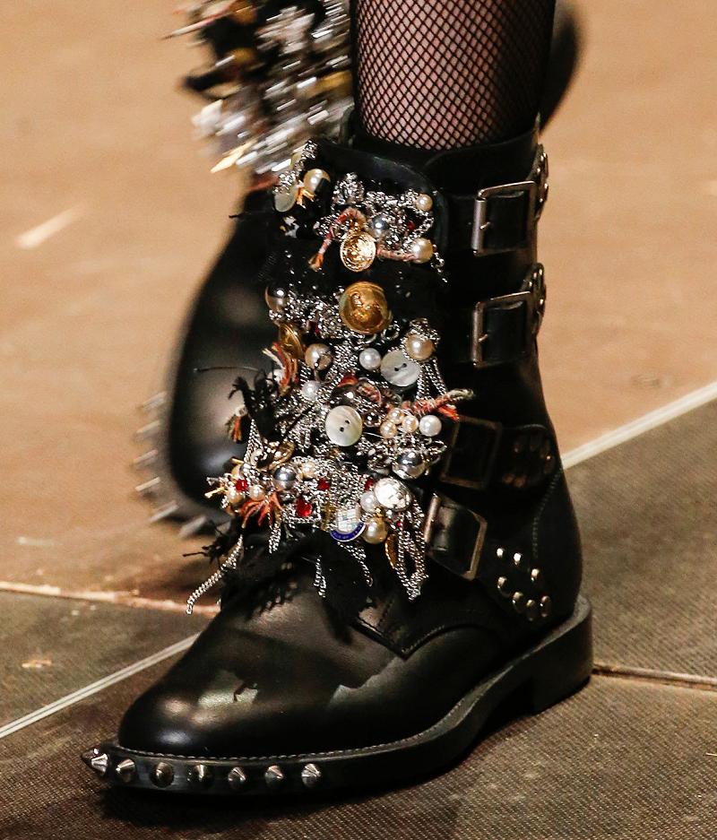 Fashion & Lifestyle: Saint Laurent Boots... Fall 2013 Womenswear