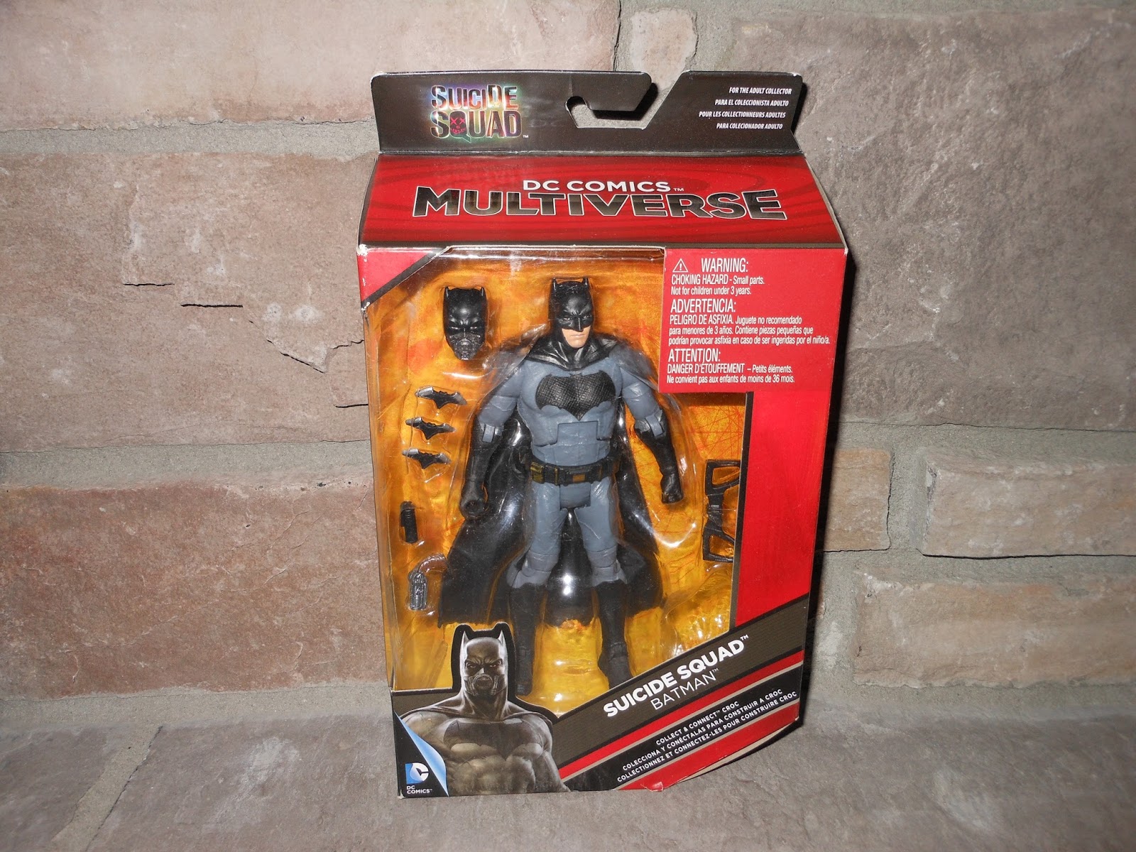 Emperor Dinobot's giant Batman figure database and review site!: Mattel DC Multiverse  Suicide Squad Batman