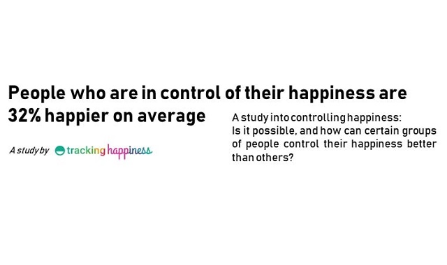 Controlling happiness leads to more happiness