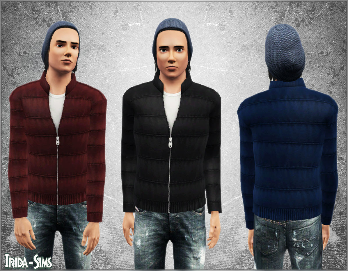 Irida-Sims: Male outdoor jaket